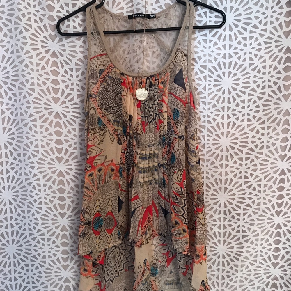 Doe & Rae | Vintage Feather Shirt
